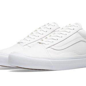 VANS VAULT OG OLD SKOOL LX - VLT WHITE MEN'S 10.5